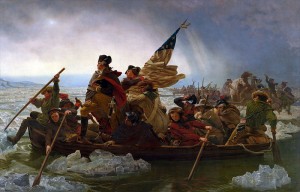 Washington Crossing the Delaware by Emanuel Leutze, MMA-NYC, 1851