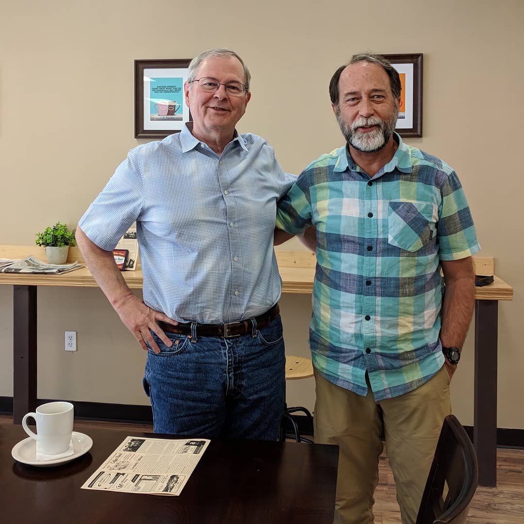 Just got home from having coffee with my boss of 22+ years: Mike Stoker. He’s back in the DFW area. If you need help from a brilliant database guy, Mike is your man. Frankly, there’s little that Mike doesn’t Excel at (thanks, auto-correct for making that pun!).